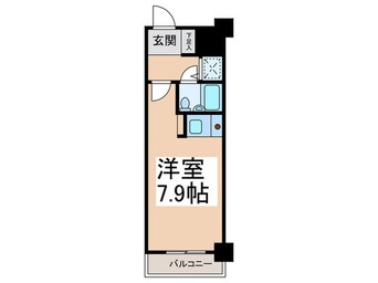 間取図 シティコ－プ浅草橋９０(405）