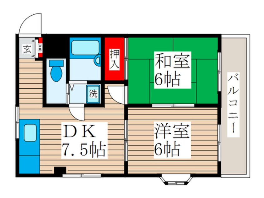 間取図 マイタウンオオツカ