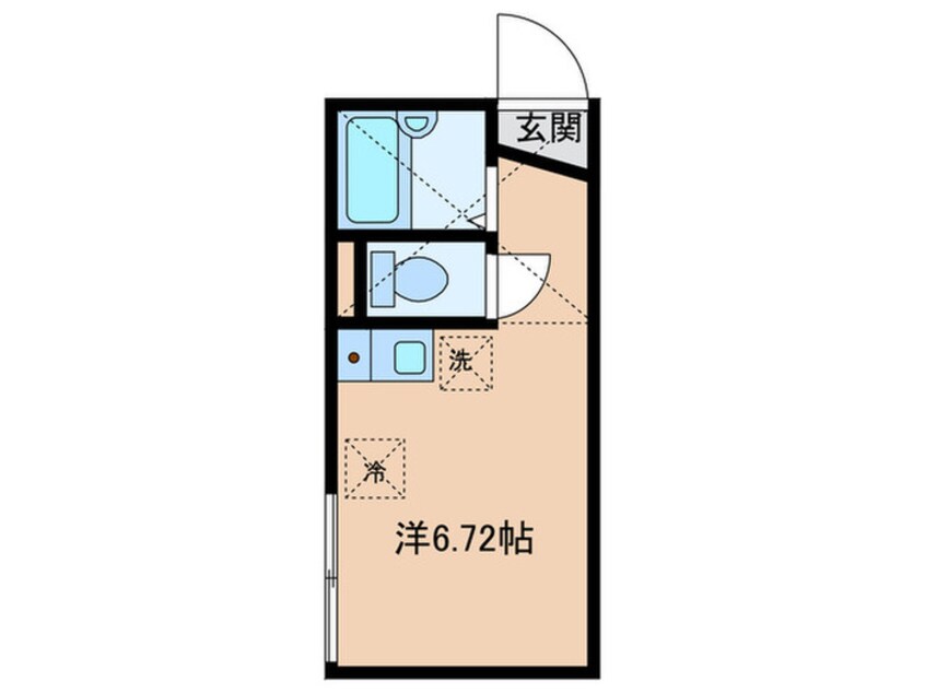 間取図 プライムテラス登戸B棟