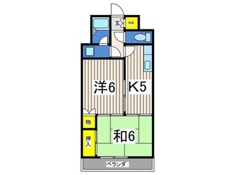 間取図 トリムパークマンション