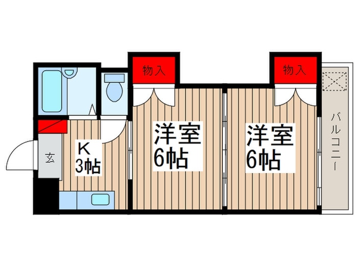 間取り図 ペアーパレス