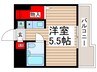 ラレーブ津田沼Ⅳ 1Rの間取り
