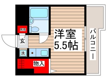 間取図 ラレーブ津田沼Ⅳ