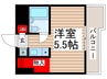 ラレーブ津田沼Ⅳ 1Rの間取り