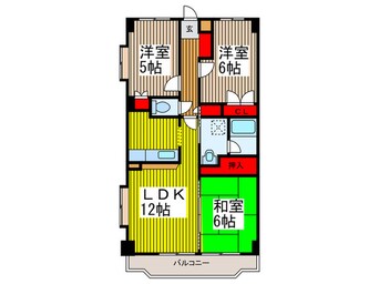 間取図 サンジェルマン　２