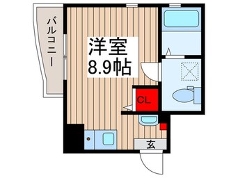 間取図 パークサイド曳舟