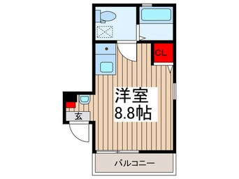 間取図 パークサイド曳舟