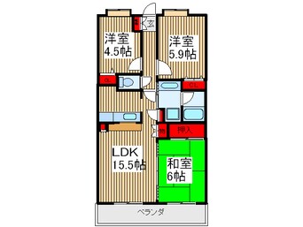 間取図 新座四季タウン第２