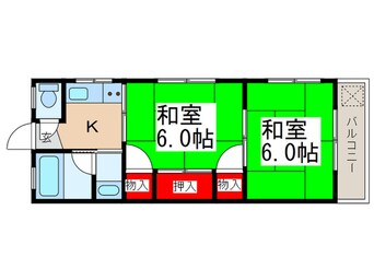 間取図 ハイツ増永