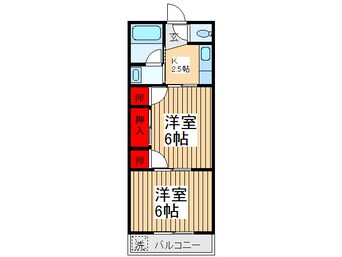 間取図 ハイツ増永