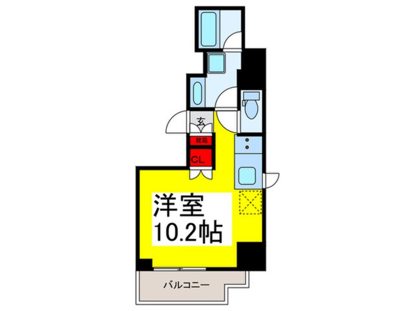 間取図 THE GATEHOUSE浅草雷門