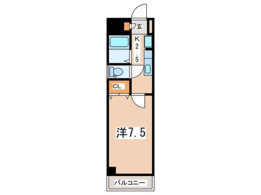 間取図 サウスサイド