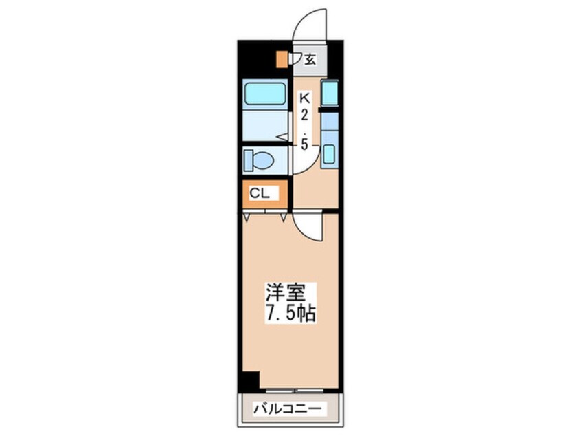 間取図 サウスサイド