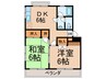 富士レジデンス 2DKの間取り