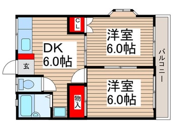 間取図 サンライズ雪平