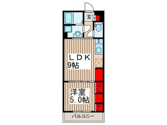 間取図 リブリ・ニソル