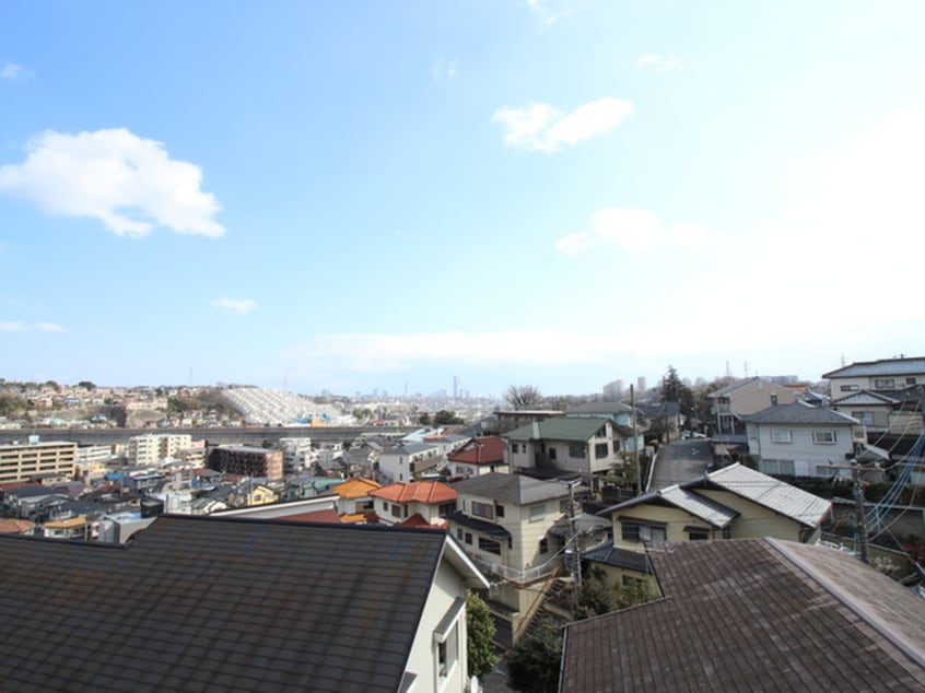 室内からの展望 ウッドヒルズA