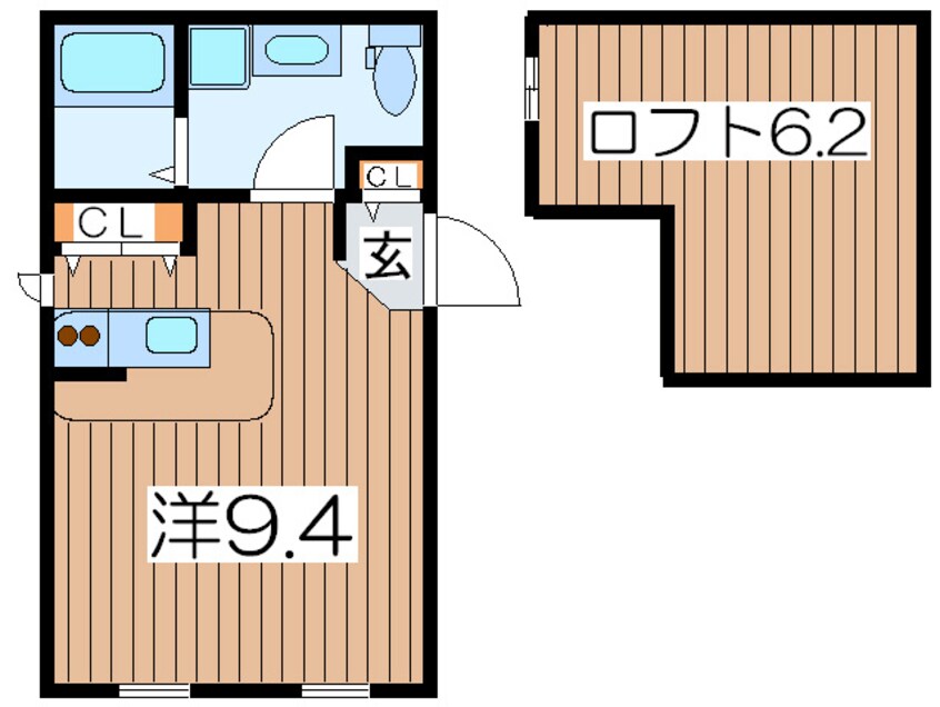 間取図 プリマガ－デン壱番館