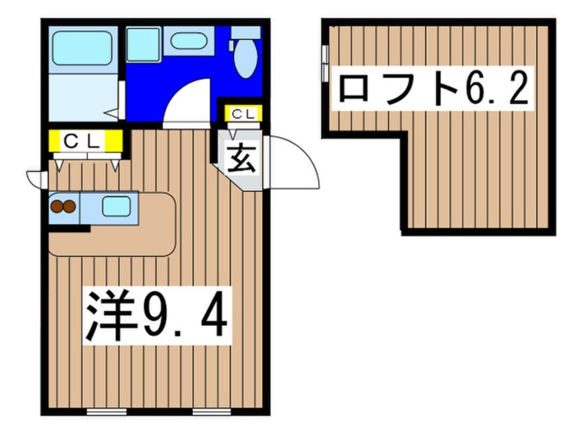 間取図 プリマガ－デン壱番館