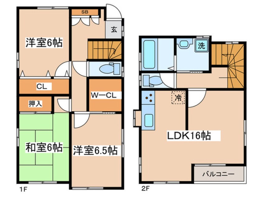 間取図 南烏山４丁目戸建