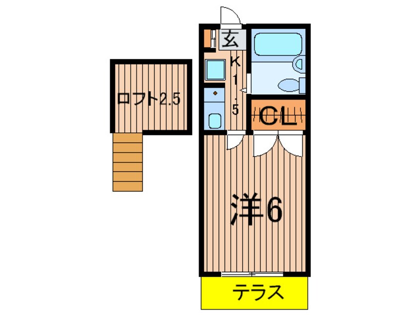 間取図 アメニティ誉田