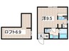 プリマガ－デン弐番館 1Rの間取り