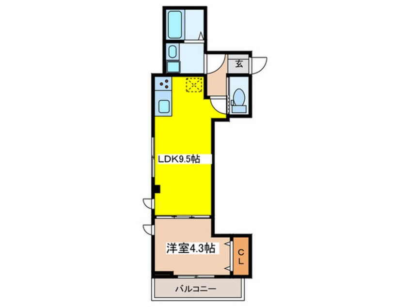 間取図 仮）北区上十条3丁目