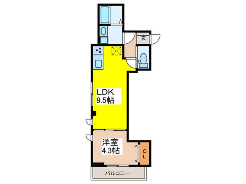 間取図 エフフォーリア