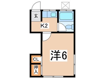 間取図 コ－ポ松涛