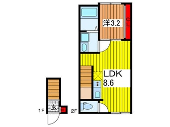 間取図 ヴィレッティーナ指扇