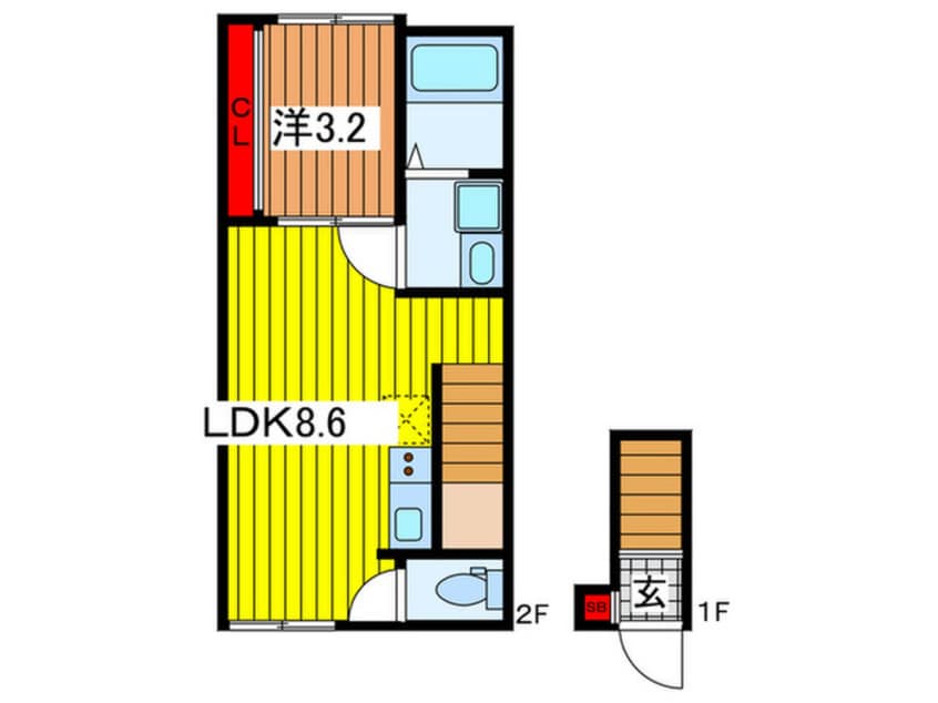 間取図 ヴィレッティーナ指扇