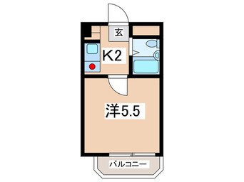 間取図 ベルーガ湘南