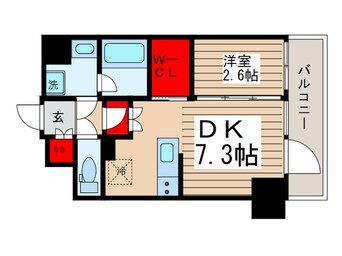 間取図 コンフォリア台東根岸