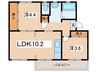 左近山団地3街区25号棟（508） 2LDKの間取り