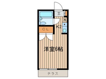 間取図 コーポルピナス