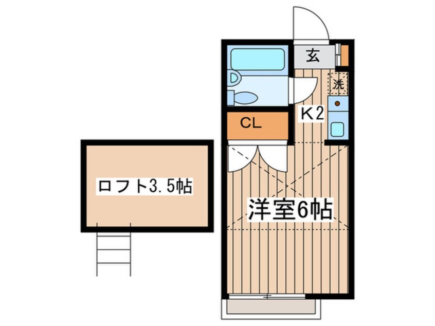 間取図 コーポルピナス