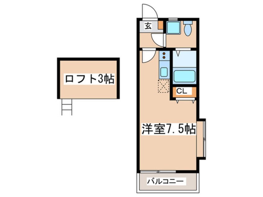 間取図 玉学Ｌａｚｏ