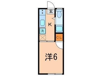 間取図 コーポサトウ