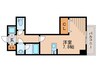 DIPS大山熊野町(203) 1Rの間取り