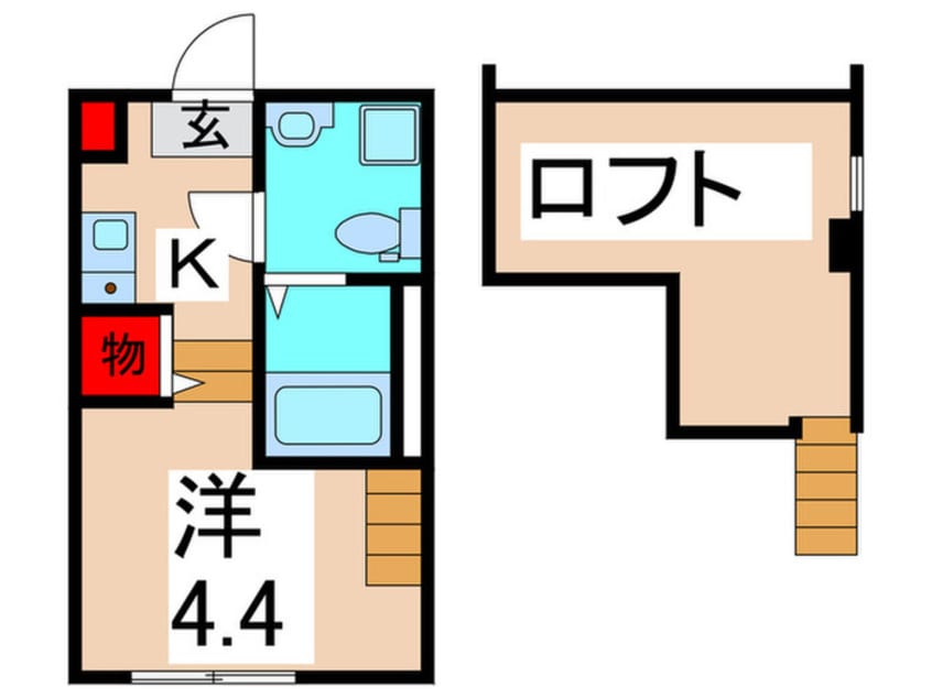 間取図 スカイパークテラス