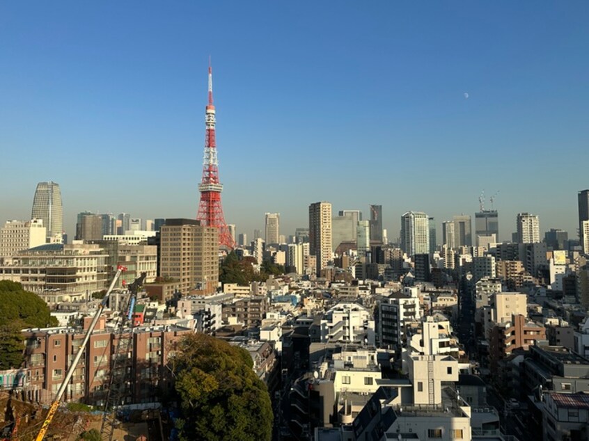 室内からの展望 パークアビタシオン麻布十番