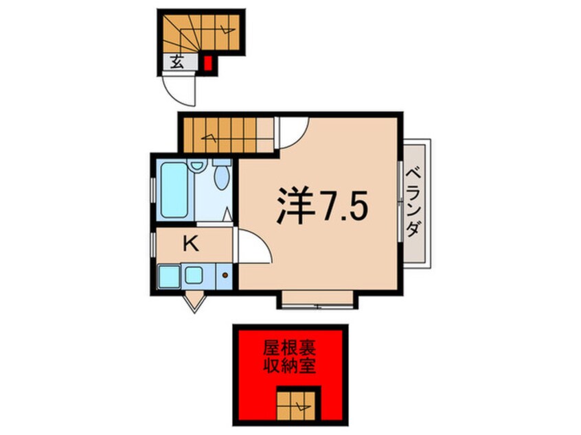 間取図 エスポワール高義