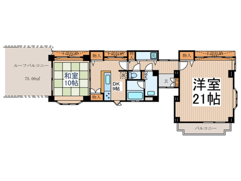 間取図 ヒルズガーデン恋ヶ窪