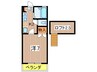 ＨＯＵＳＥＷＩＫＩ・ＷＩＫＩ 1Kの間取り