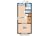 ＱＵＡＴＲＥ　ＩＫＥＤＡ　Ⅱ 1LDKの間取り