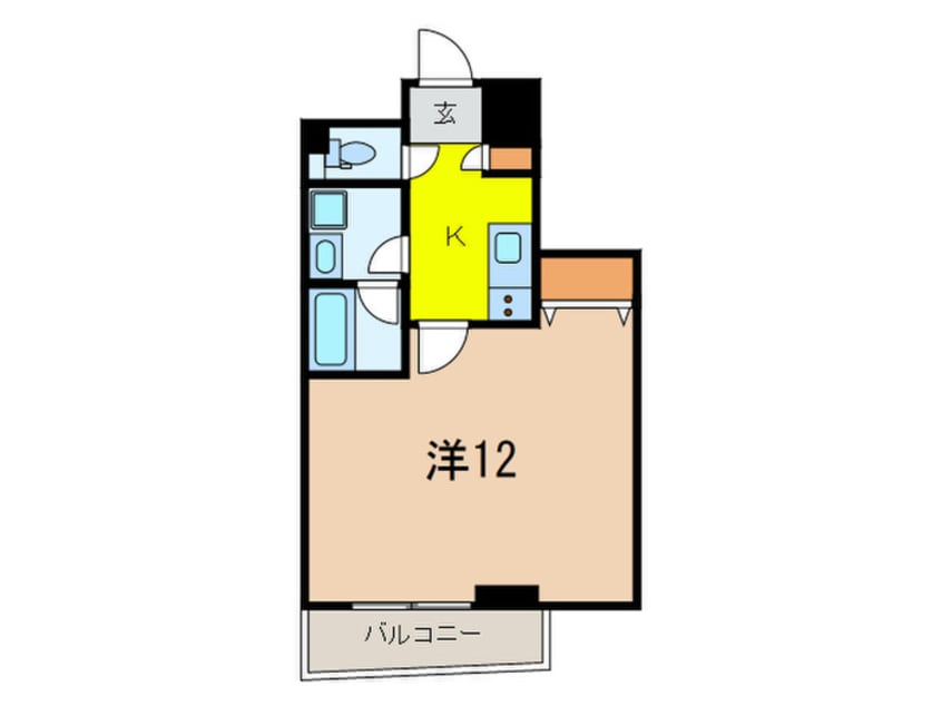 間取図 セレナーデ東長崎