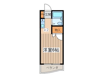 間取図 アウリン北沢