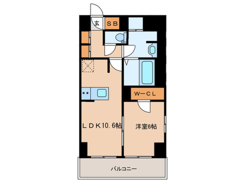 間取図 カメリアコート新宿
