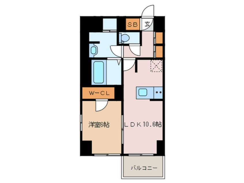 間取図 カメリアコート新宿