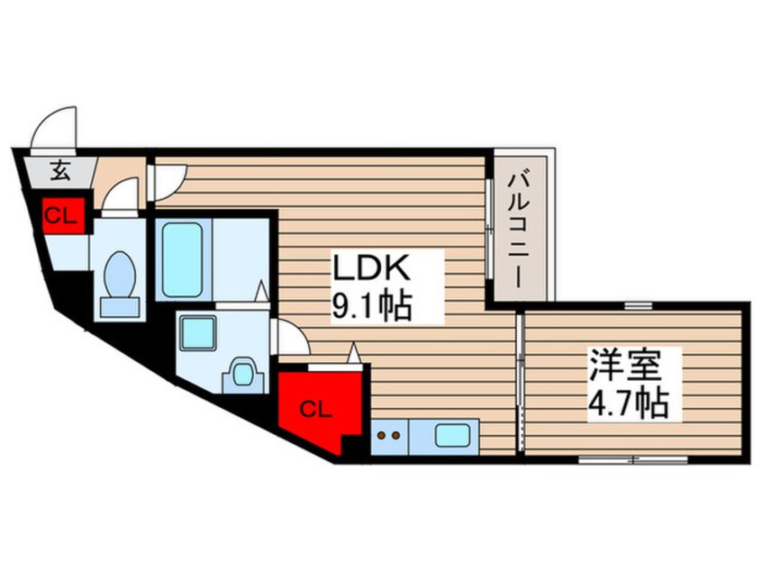 間取図 アルカンシエル柏